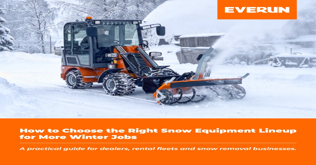 winter equipment lineup